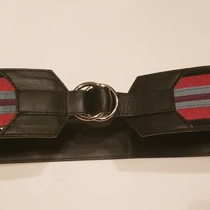 Loulou De La Falaise Striped Belt